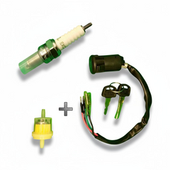 Meter Switch + Spark Plug + Oil Filter Deal for Honda CD 70 & China Bikes |