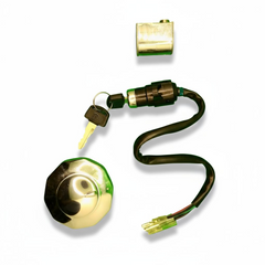 3-Piece Switch Kit for Honda CD 70 & China Bikes | Ignition Switch with Key + Tank Lid + Side Lock Set