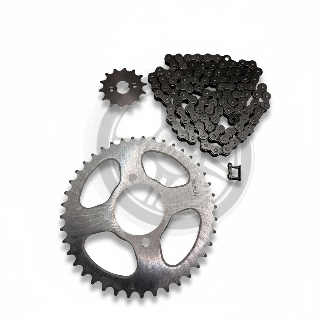Honda CD 70 Chain Garari Set – Heavy Duty Chain & Sprocket Kit
