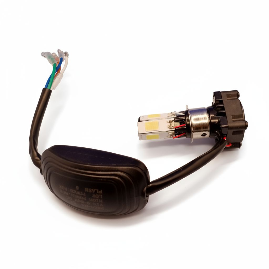 M6 LED Flicker Light – 30W Multicolor Headlight