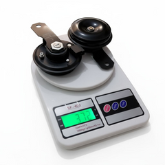 Gleason 12 V Dual-Tone Bike Horn Set | Loud Sound for Motorcycles & Cars