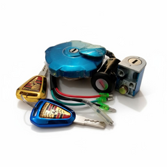 Lock Set 3C with Computerized Key for Honda CG125