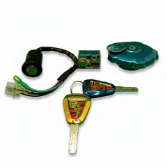 Lock Set 3C with Computerized Key for Honda CG125