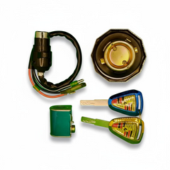 Lock Set 3C with Computerized Keys for CD70 & All China Bikes