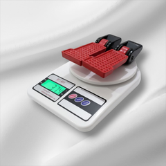 Foldable Foot Rest Pair Black & Red  for CD70, Honda 125 & China Bikes