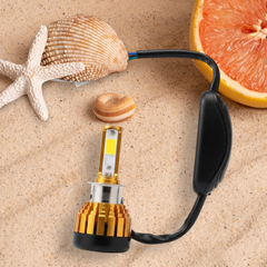 Rego Racing 12 V-80 V LED Headlight, Yellow • White • Blue