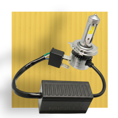 CYT 3-Color LED Light for Motorcycles | White, Yellow & Blue