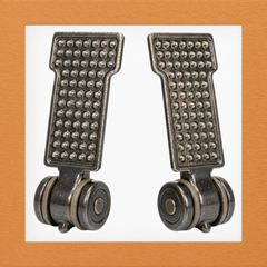 Foldable Foot Rest Pair Black, for CD70, Honda 125 & China Bikes