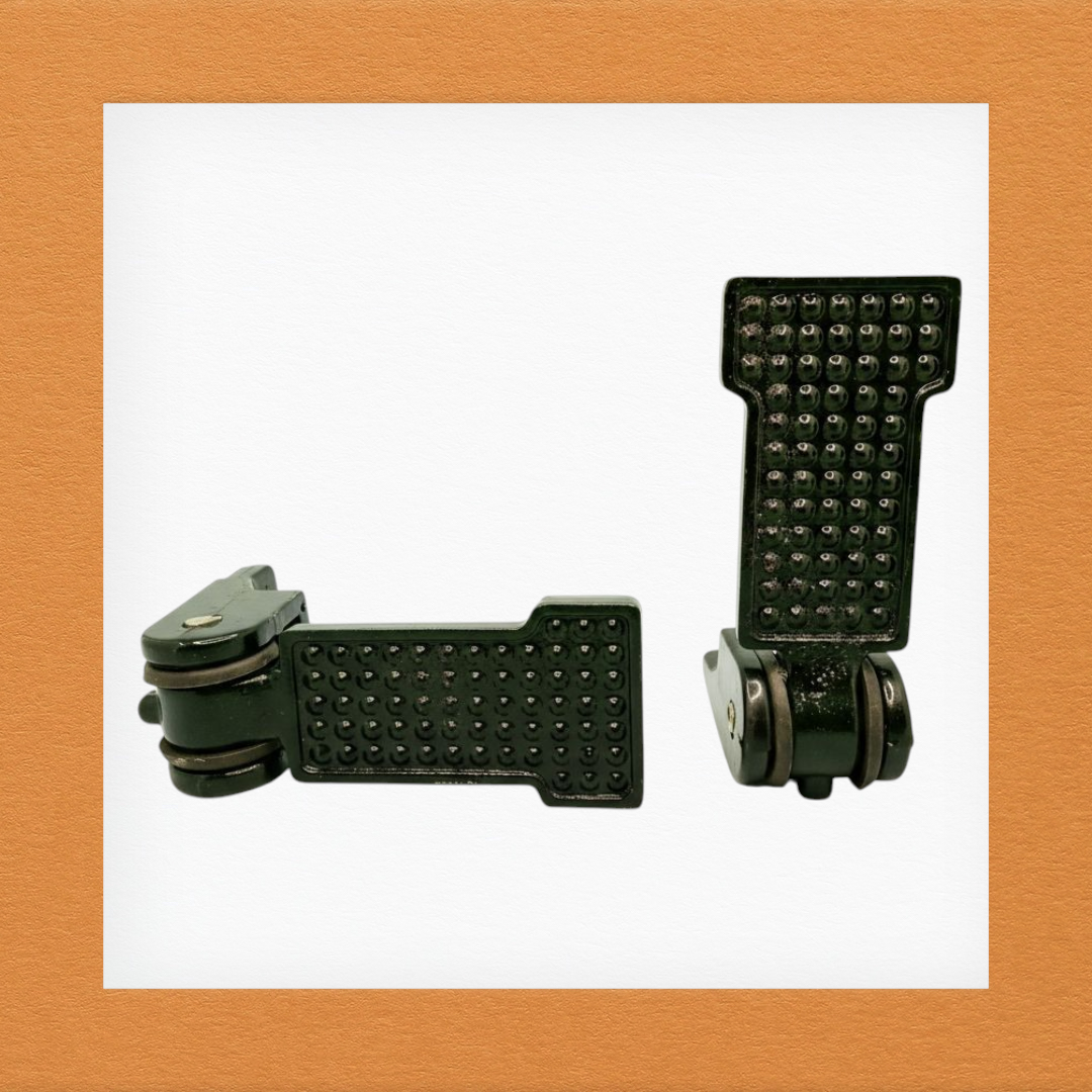 Foldable Foot Rest Pair Black, for CD70, Honda 125 & China Bikes