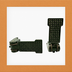 Foldable Foot Rest Pair Black, for CD70, Honda 125 & China Bikes