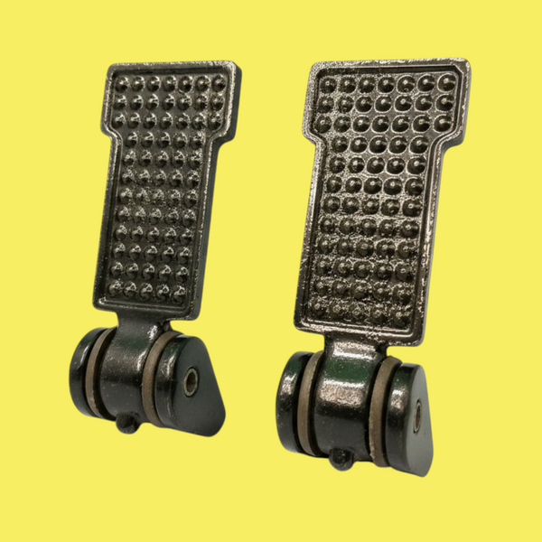 Foldable Foot Rest Pair Black, for CD70, Honda 125 & China Bikes