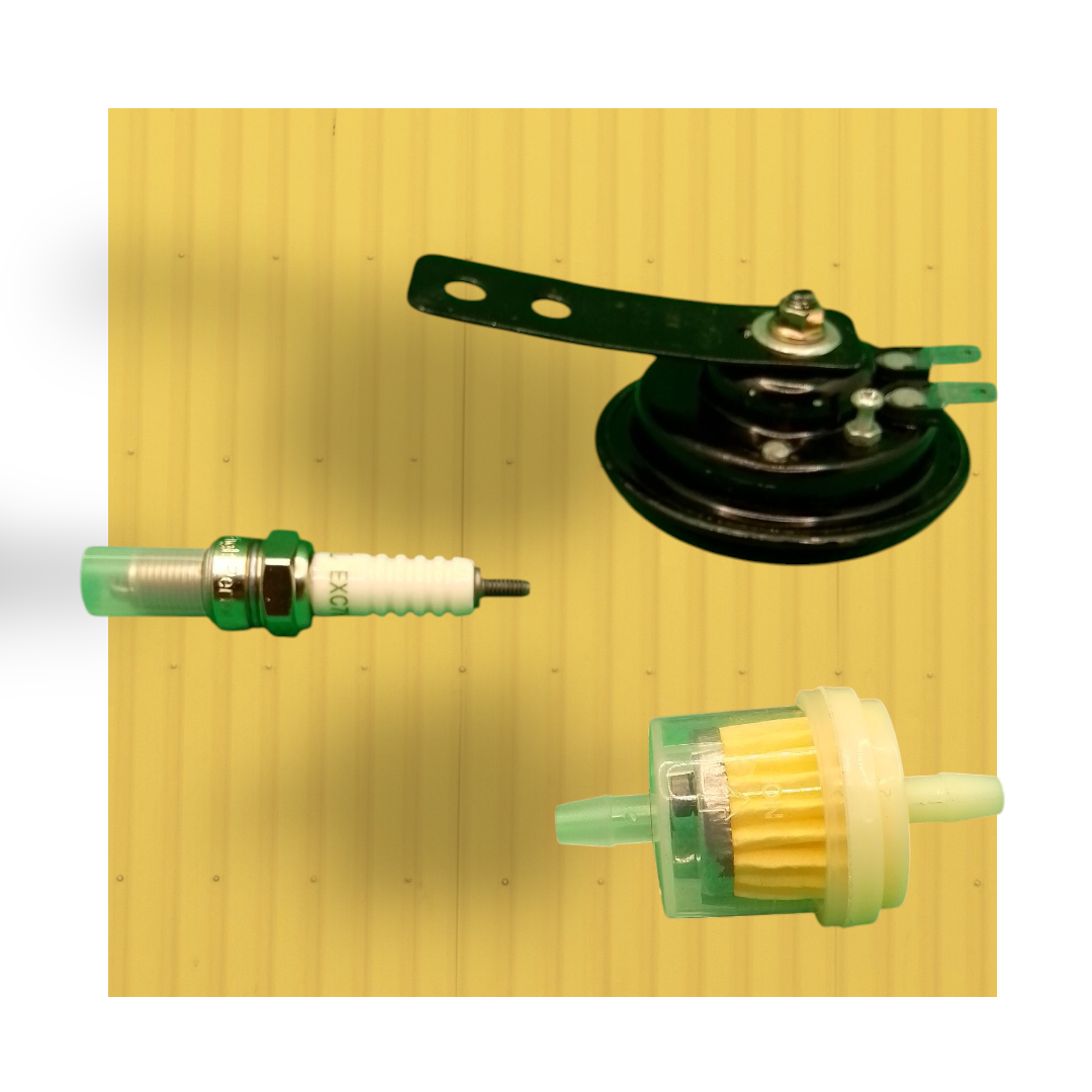 4-in-1 Motorcycle Parts Deal Pakistan for Honda CD 70 & China Bikes