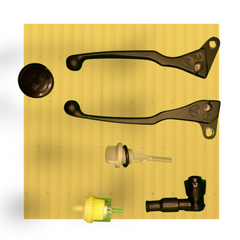 6-in-1 Motorcycle Combo for Honda CD 70, & China Bikes