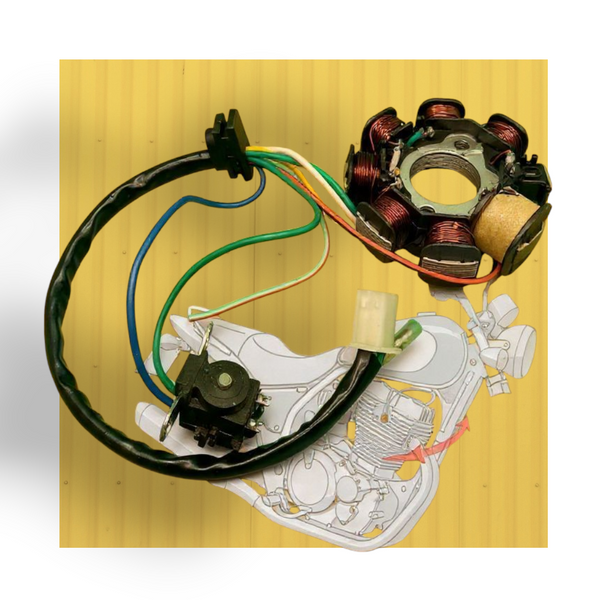 Motorcycle Magnet Coil Ring for Honda CD 70 / CG 125