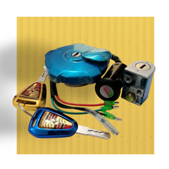 Lock Set 3C with Computerized Key for Honda CG125