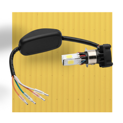 M6 LED Flicker Light – 30W Multicolor Headlight