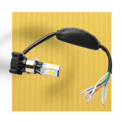 M6 LED Flicker Light – 30W Multicolor Headlight